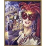 Раскраска по номерам "Карнавал в Венеции" нумерации красок, контрольный лист, инструкция инфо 2134d.