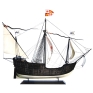 Набор для сборки и раскрашивания "Корабль Христофора Колумба "Санта Мария" сборке, клей, 6 красок, кисть инфо 13251d.