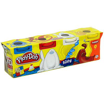 Пластилин "Play-Doh", 4 цвета 22000 Состав 4 баночки с пластилином инфо 349e.