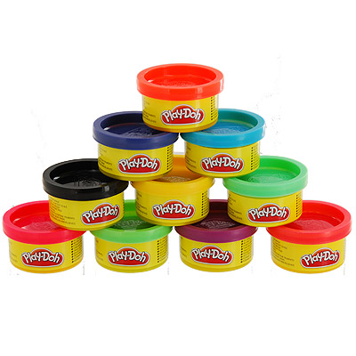 Пластилин "Play-Doh", 10 цветов 22037 Китай Состав 10 баночек пластилина инфо 352e.
