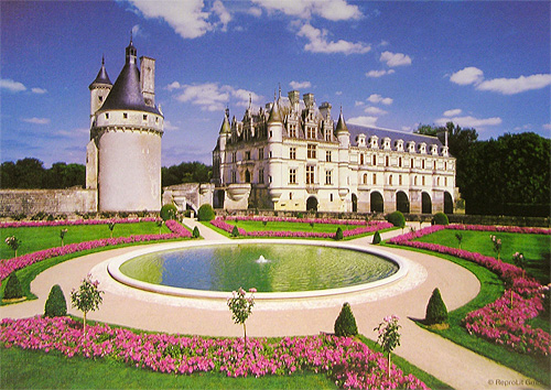 Замок Шенонсо (Франция) Пазл, 1000 элементов Серия: Park & Garden Collection инфо 1241e.