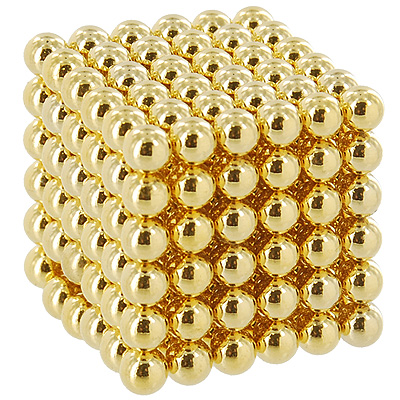 Магнитный конструктор-головоломка "Новокуб", 216 элементов 1080 см Состав 216 магнитных шариков инфо 1421e.