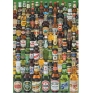 Коллекция бутылок пива Пазл, 1000 элементов Пазл Элементов: 1000 Educa Borras, SA; Испания 2009 г ; Артикул: 12736; Упаковка: Коробка инфо 1813e.