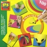 Цветная бумага для оригами, 15,5 см х 15,5 см Набор для творчества , Бумага Возраст: от 3 лет Элементов: 100 SES Creative; Голландия 2006 г ; Артикул: 0984; Упаковка: Пакет инфо 2006e.