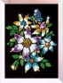 Мозаика из блесток "Цветы" булавки, цветные блестки, булавки, инструкция инфо 2160e.