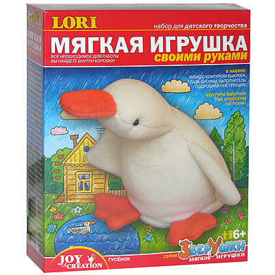 Набор для изготовления мягкой игрушки "Гусенок" подробная инструкция на русском языке инфо 2248e.