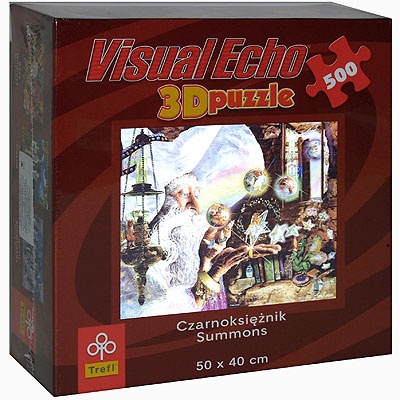 Чародей Пазл с 3D-эффектом, 500 элементов Серия: Visual Echo инфо 2644e.