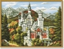 Замок Нойшванштайн Раскраска по номерам, 30 см х 40 см Серия: Meisterklasse Klassiker инфо 4704e.
