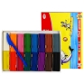 Пластилин "Юный художник", 16 цветов 16 брусочков пластилина, пластиковый ножик инфо 6071e.