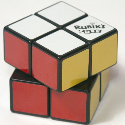 Кубик Рубика 2х2 "Rubik's Mini Cube" Головоломка, инструкция на английском языке инфо 5519a.