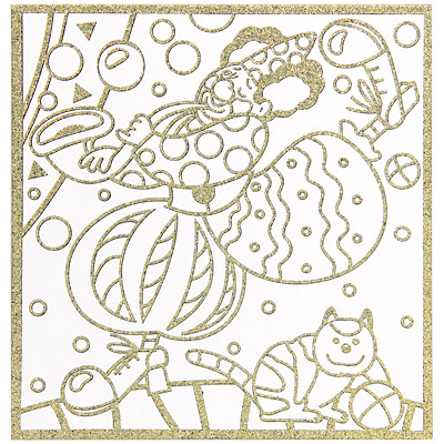 Волшебная раскраска с фломастерами "Клоун и кот" см Состав 6 фломастеров, раскраска инфо 8524i.